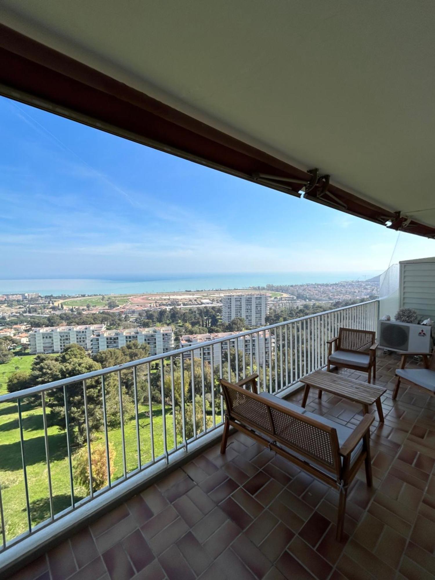 Somptueux Appartement Vue Mer ! Cagnes-sur-Mer Exterior foto